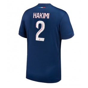 Billiga Paris Saint-Germain Achraf Hakimi #2 Hemmatröja 2024-25 Kortärmad